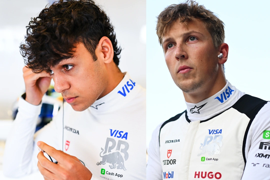 Arvid Lindblad and Liam Lawson