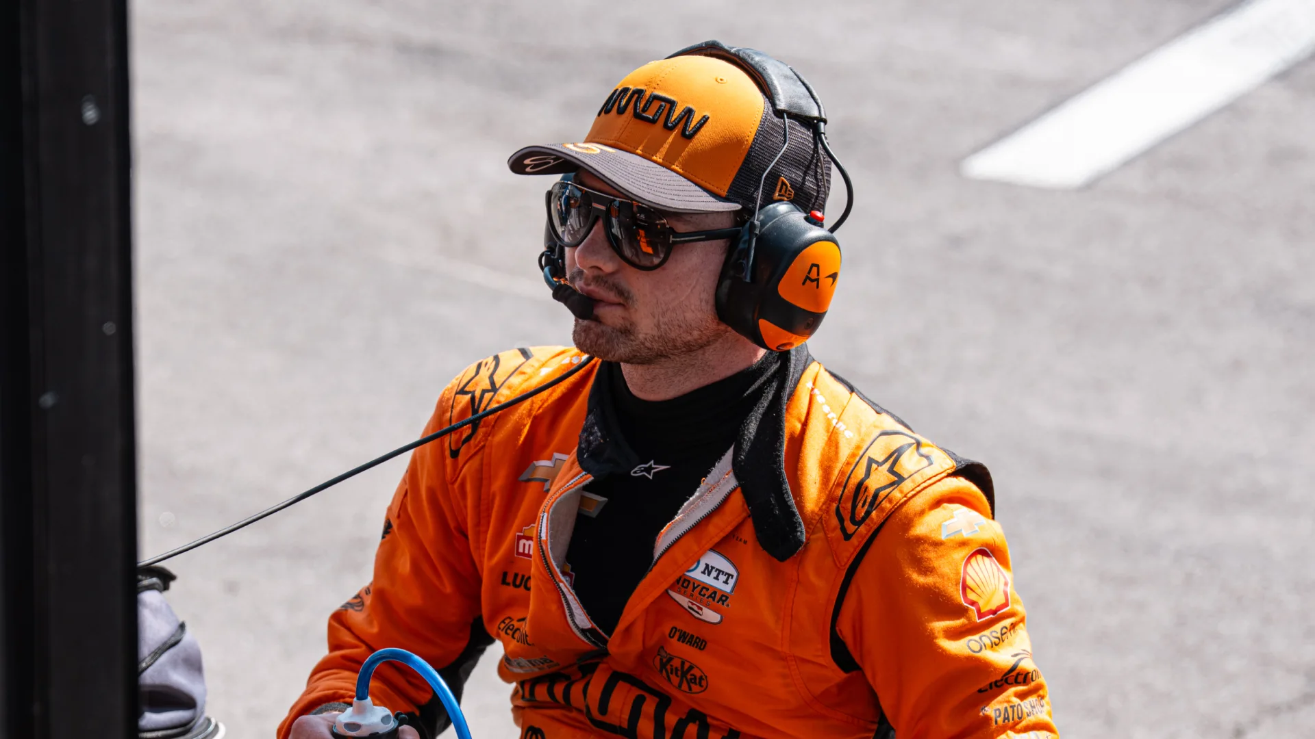 McLaren 2025 reserve driver Pato O'Ward 