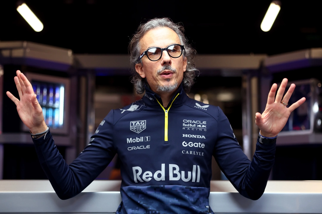Red Bull team principal Laurent Mekies