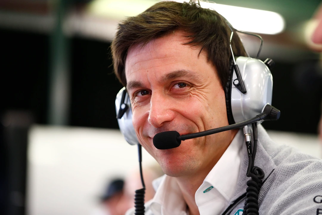 Toto Wolff at the 2017 Australian Grand Prix.