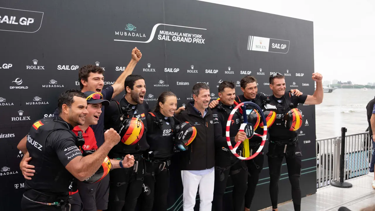 Diego Botín win at the NYC Sail Grand Prix