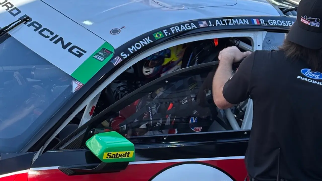 Sheena Monk racing with Myers Riley for the 2026 24 Hours of Daytona