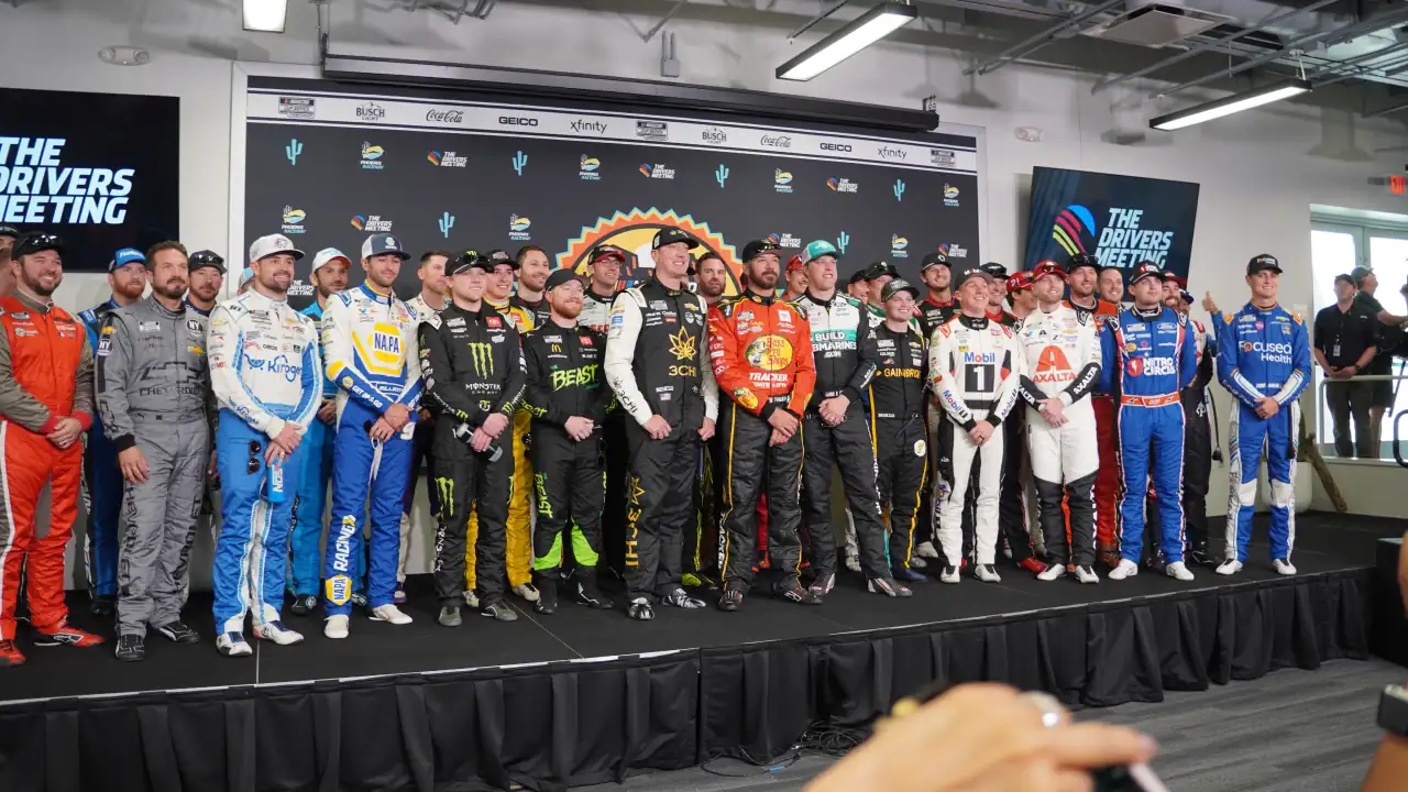 Kyle Larson at the 2024 NASCAR Cup Series Championship