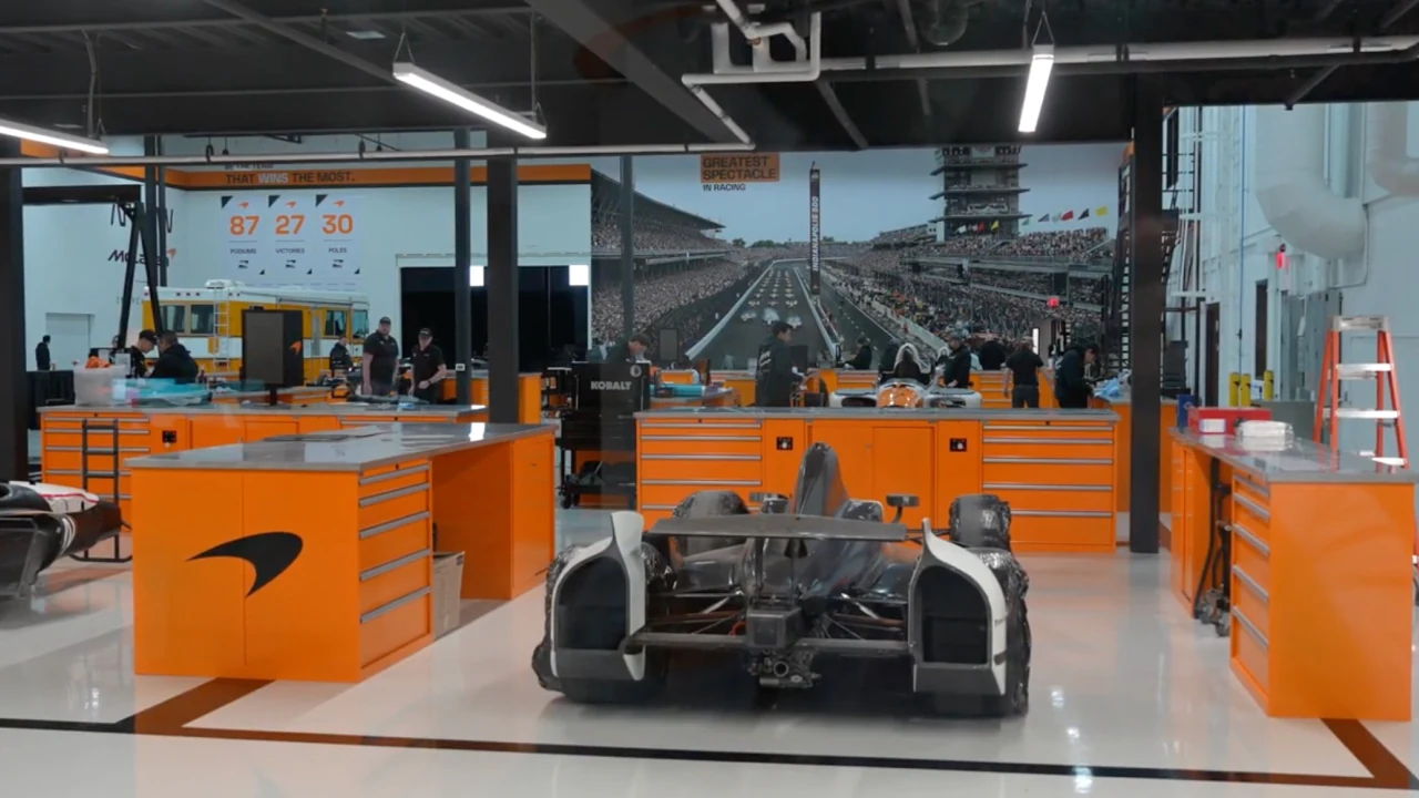 Inside the new McLaren Racing Center