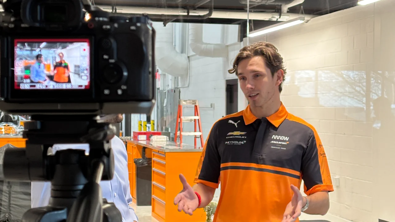 Christian Lundgaard who pilots the #7 Car for the Arrow McLaren IndyCar Team