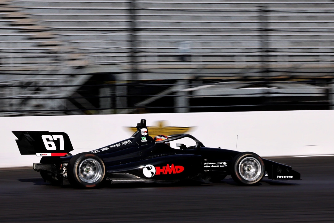 Enzo Fittipaldi driving for HMD Motorsports 