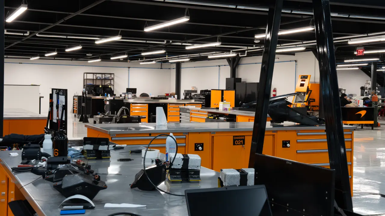 Workstations on the shop floor