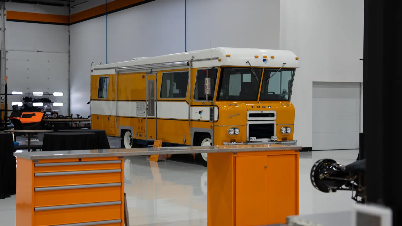 Zak Brown's restored Condor RV