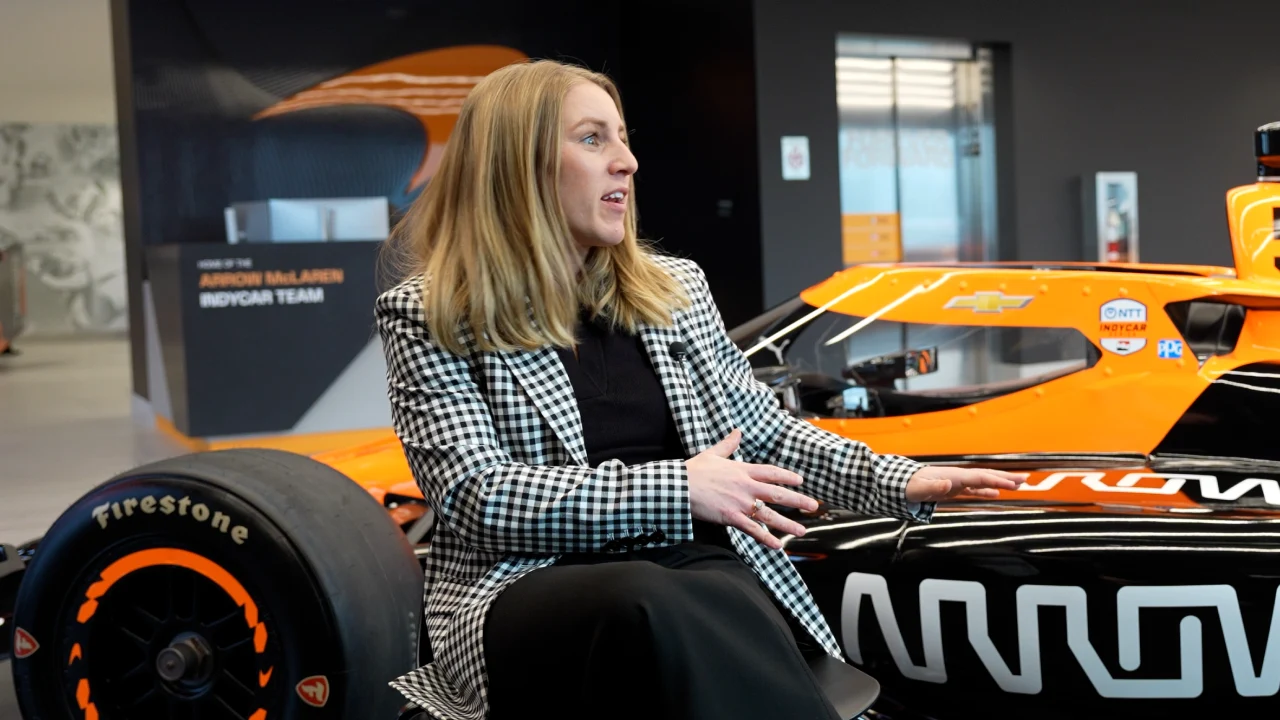 Lauren Gaudion, Vice President, Marketing and Communications at Arrow McLaren