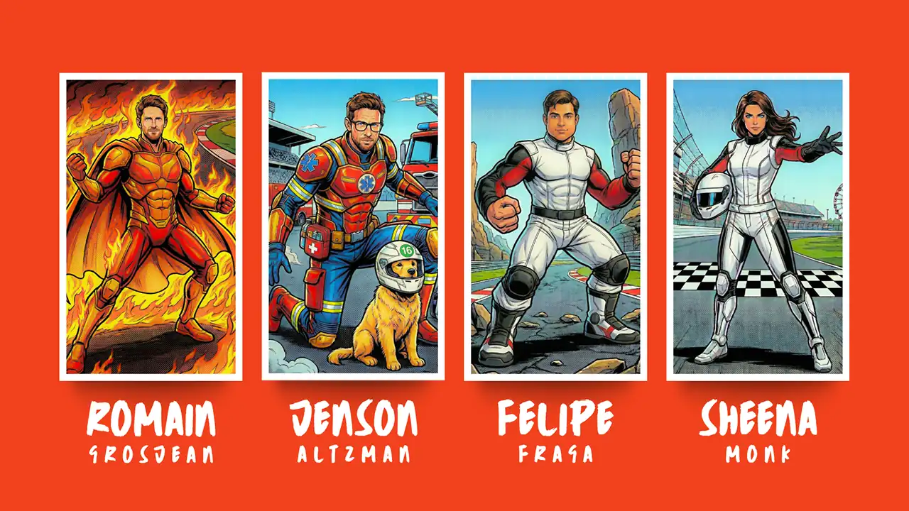 The Myers Riley Superhero Team for the 2026 24 Hours of Daytona