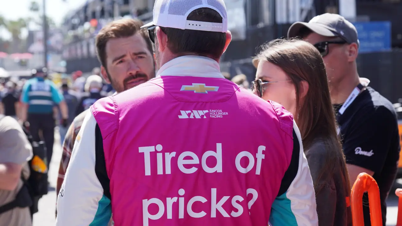 Conor Daly advocating for Type 1 diabetes