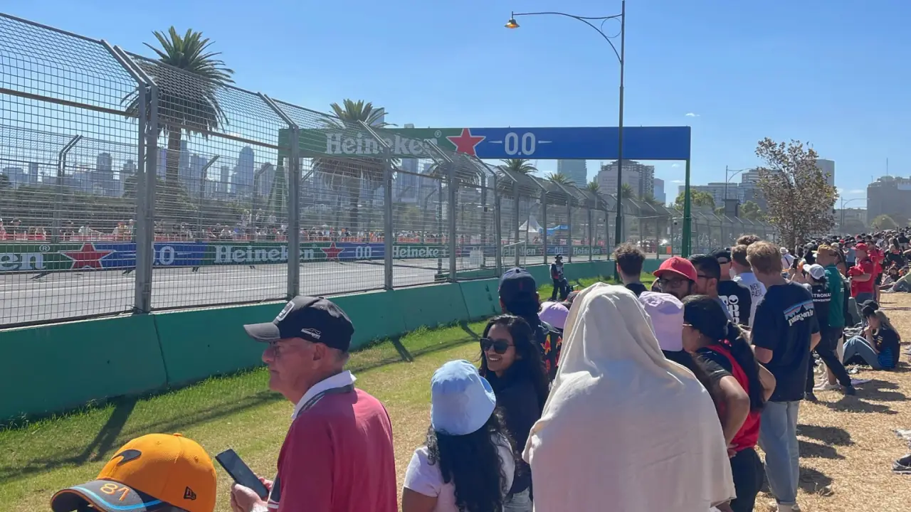 General Admission at the Australian Grand Prix