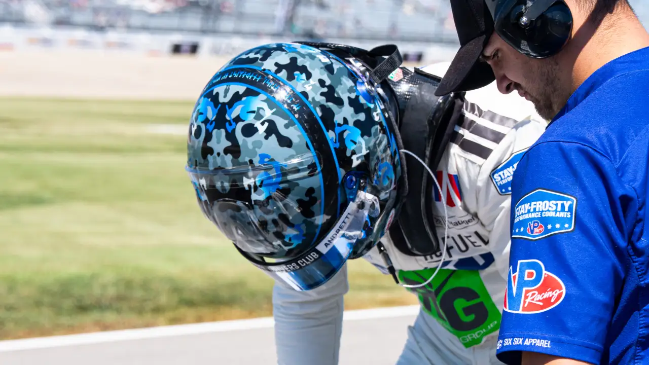 Dennis Hauger racing for Andretti Global in INDY NXT