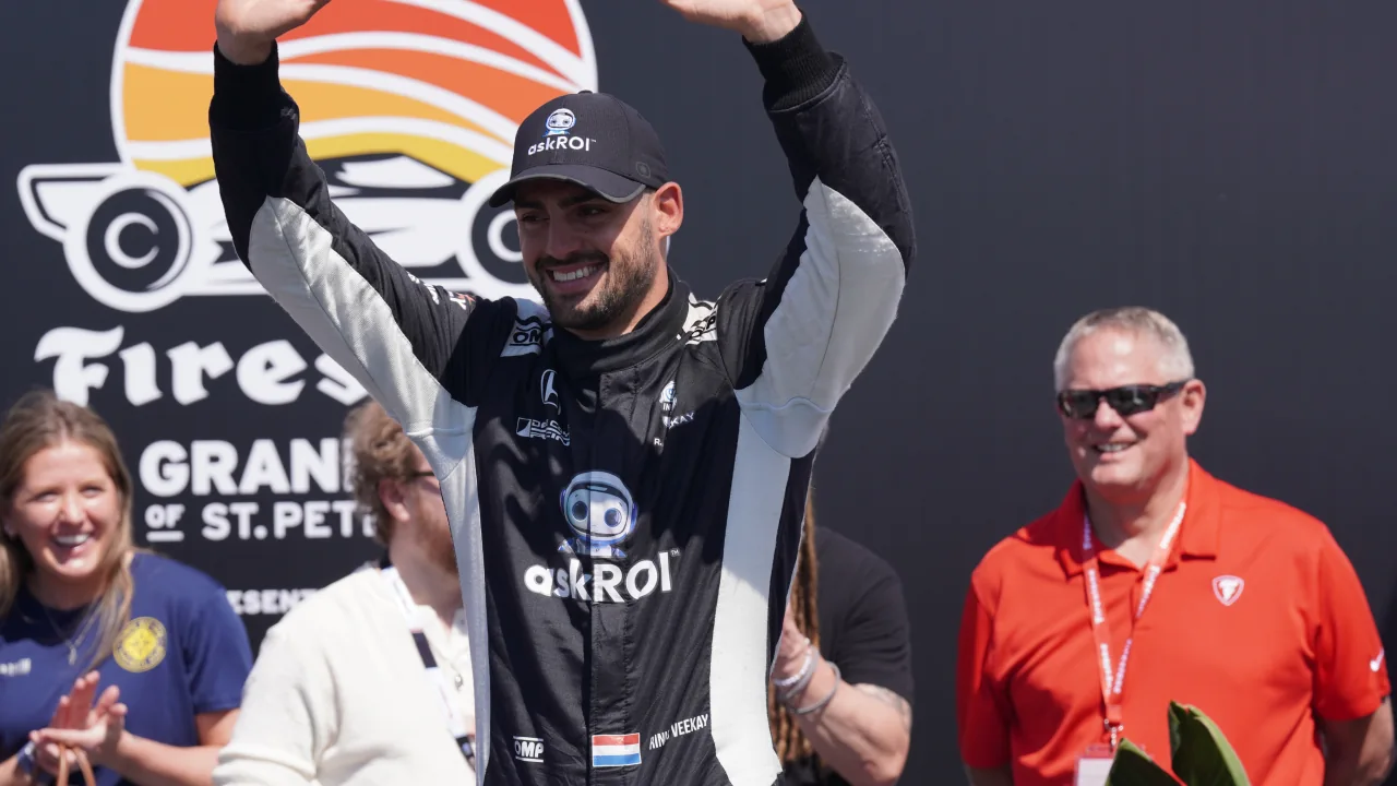 Rinus VeeKay at the Grand Prix of St.Petersburg