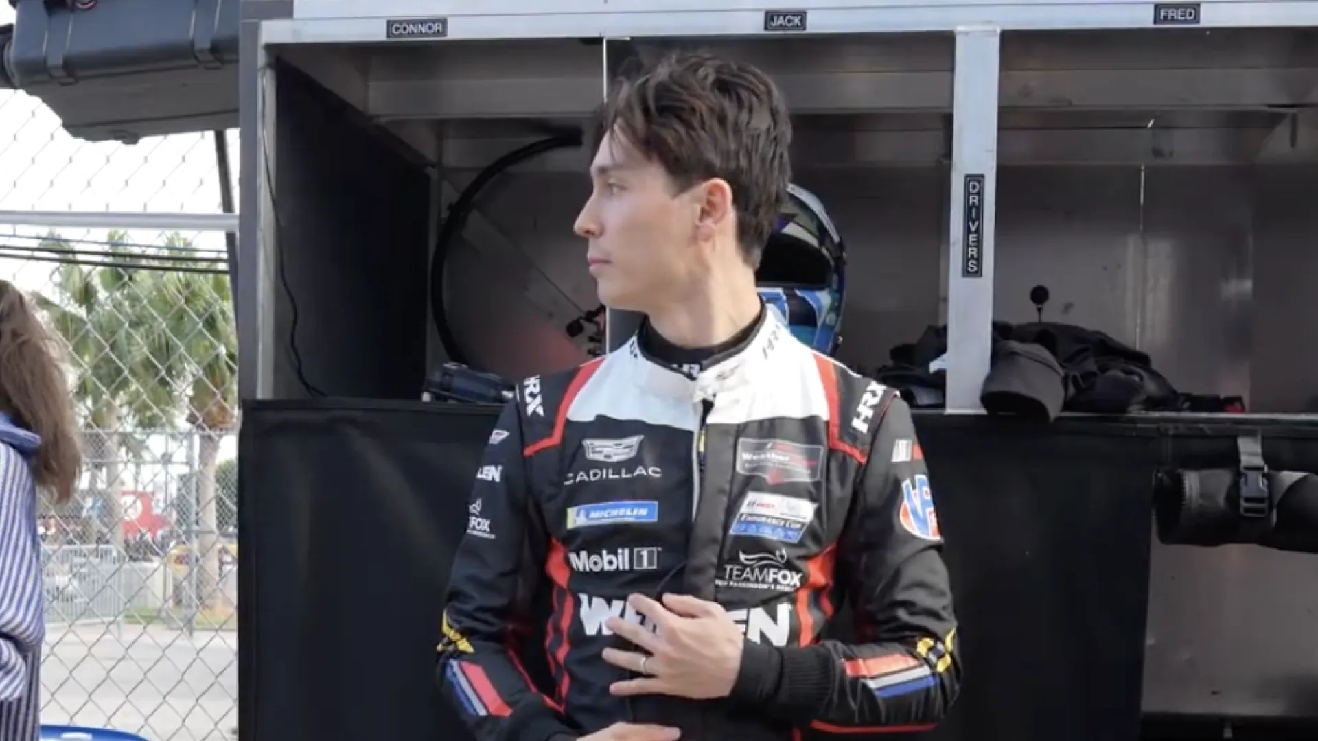 Jack Aitken driving for the #31 Cadillac Whelen at Daytona