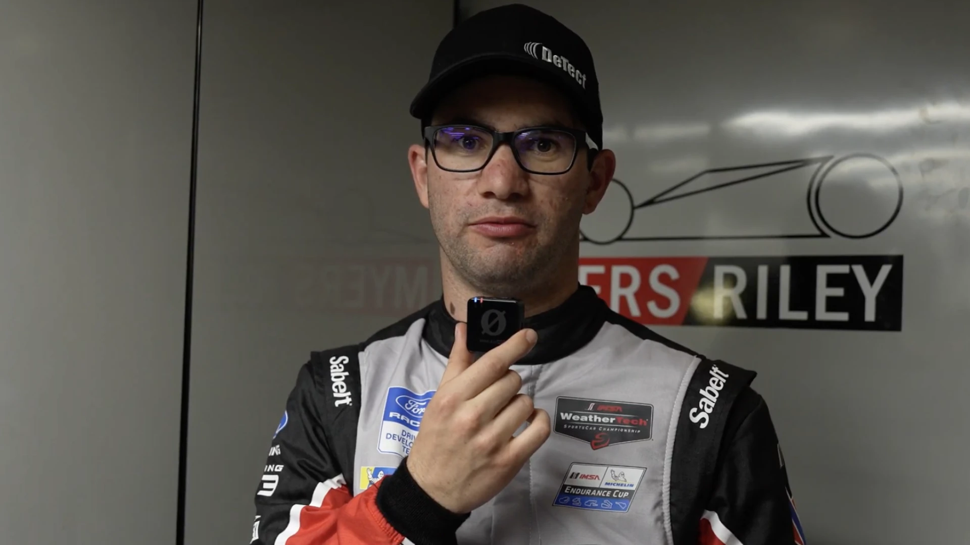 Jenson Altzman driving for Myers Riley at the 24 hours of Daytona