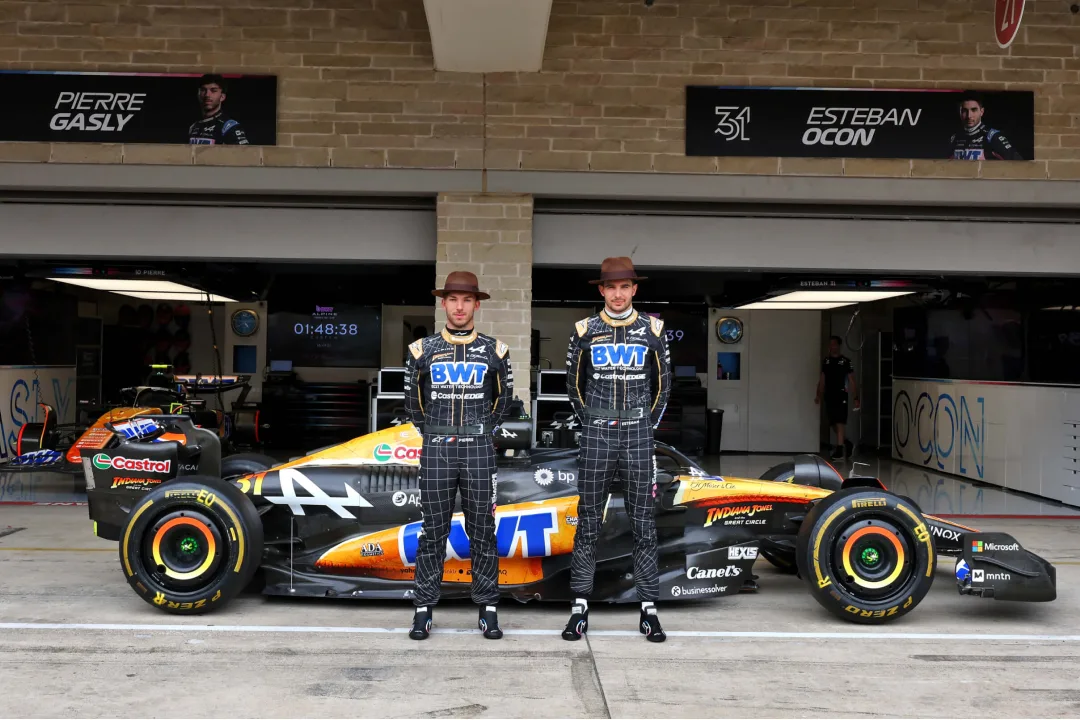 Alpine Indiana Jones livery