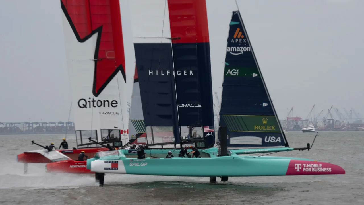 USA SailGP Team at the NYC Sail Grand Prix