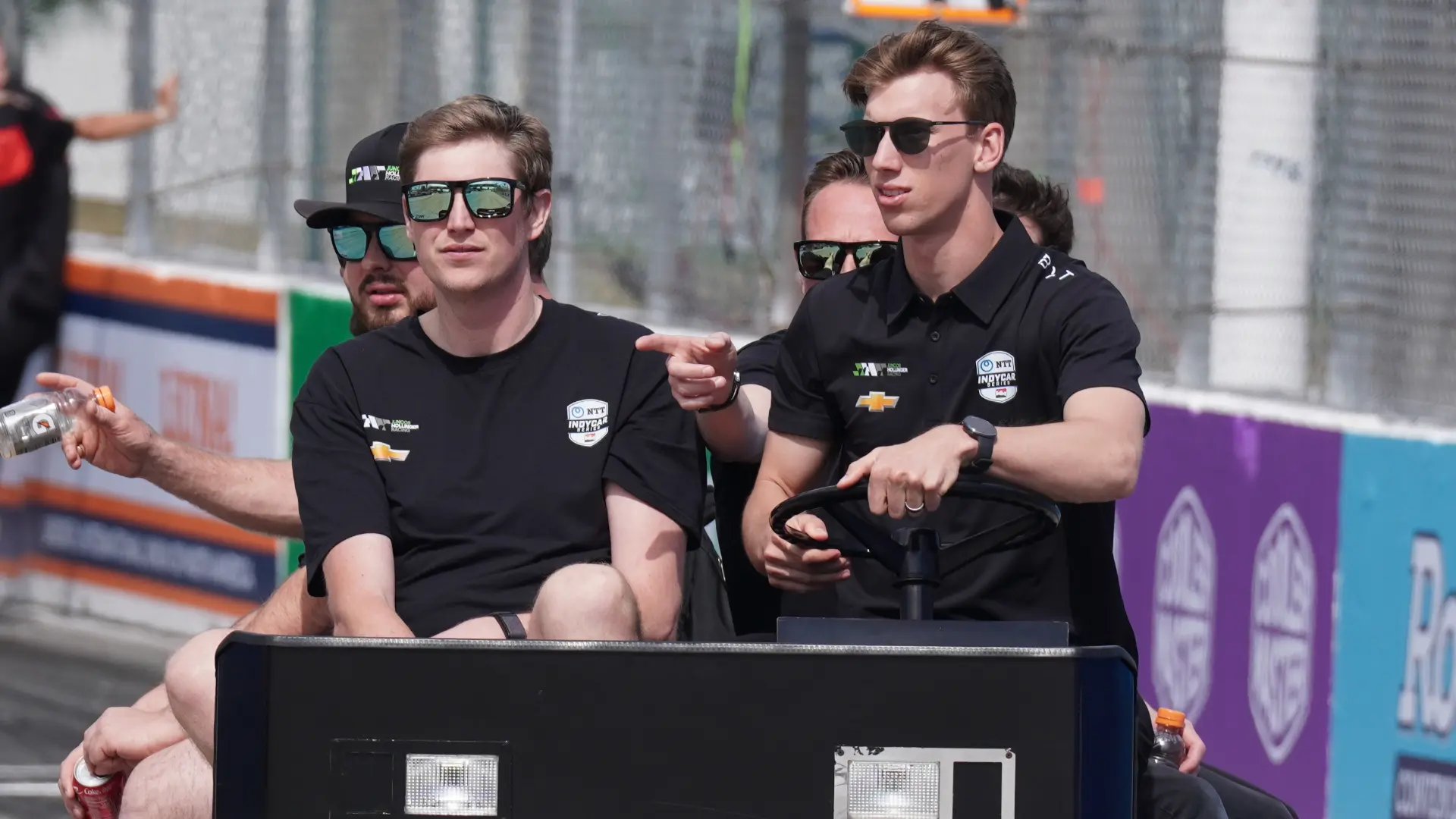 Sting Ray Robb doing a track walk in Long Beach