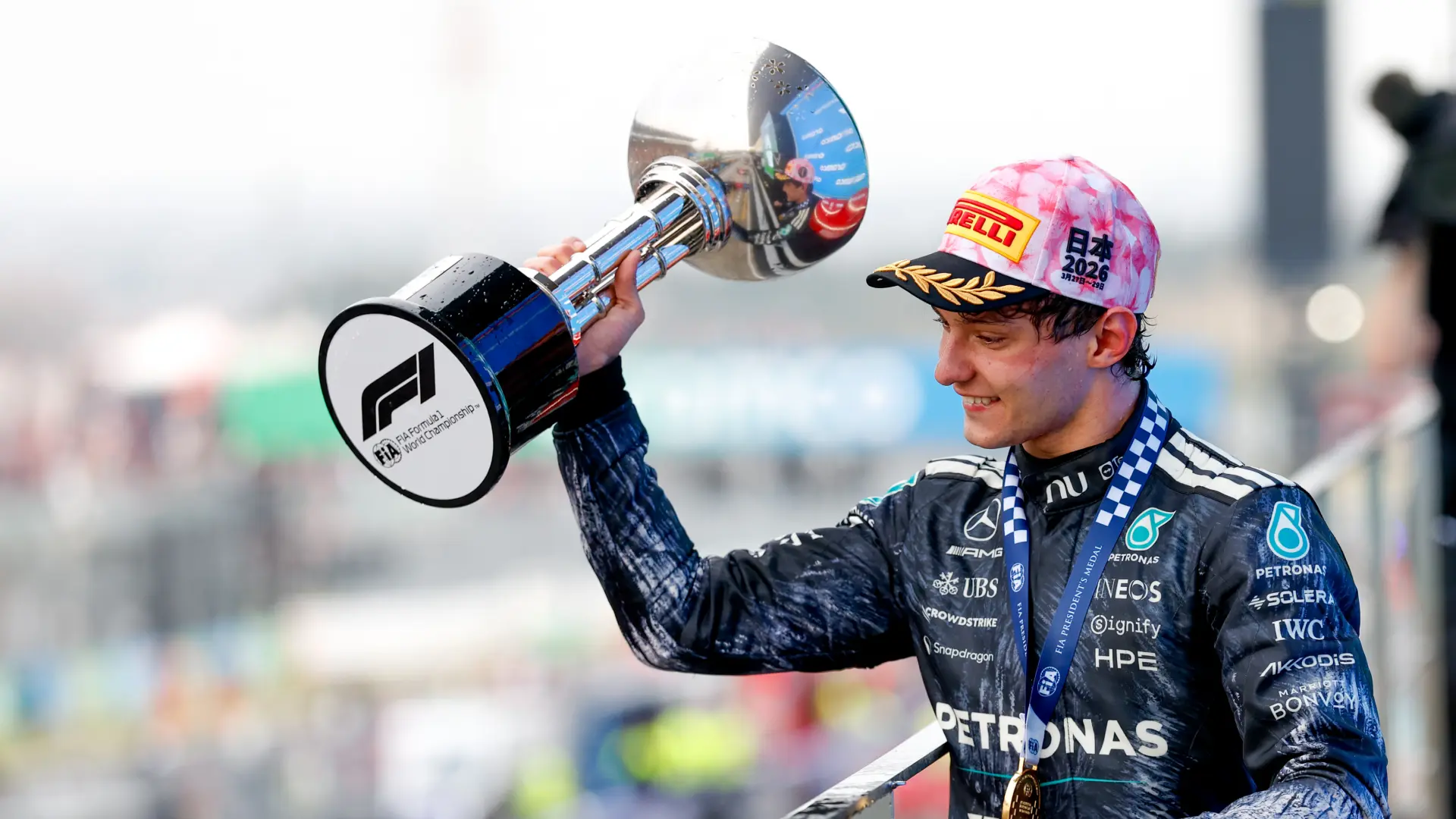 Kimi Antonelli wins F1 2026 Japanese GP