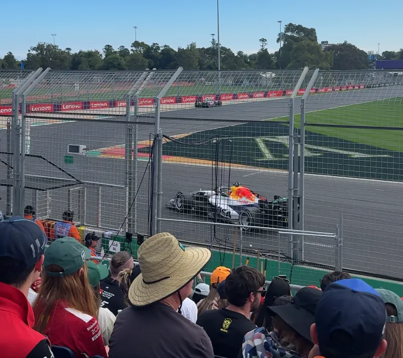 View from the Vettel Grandstand