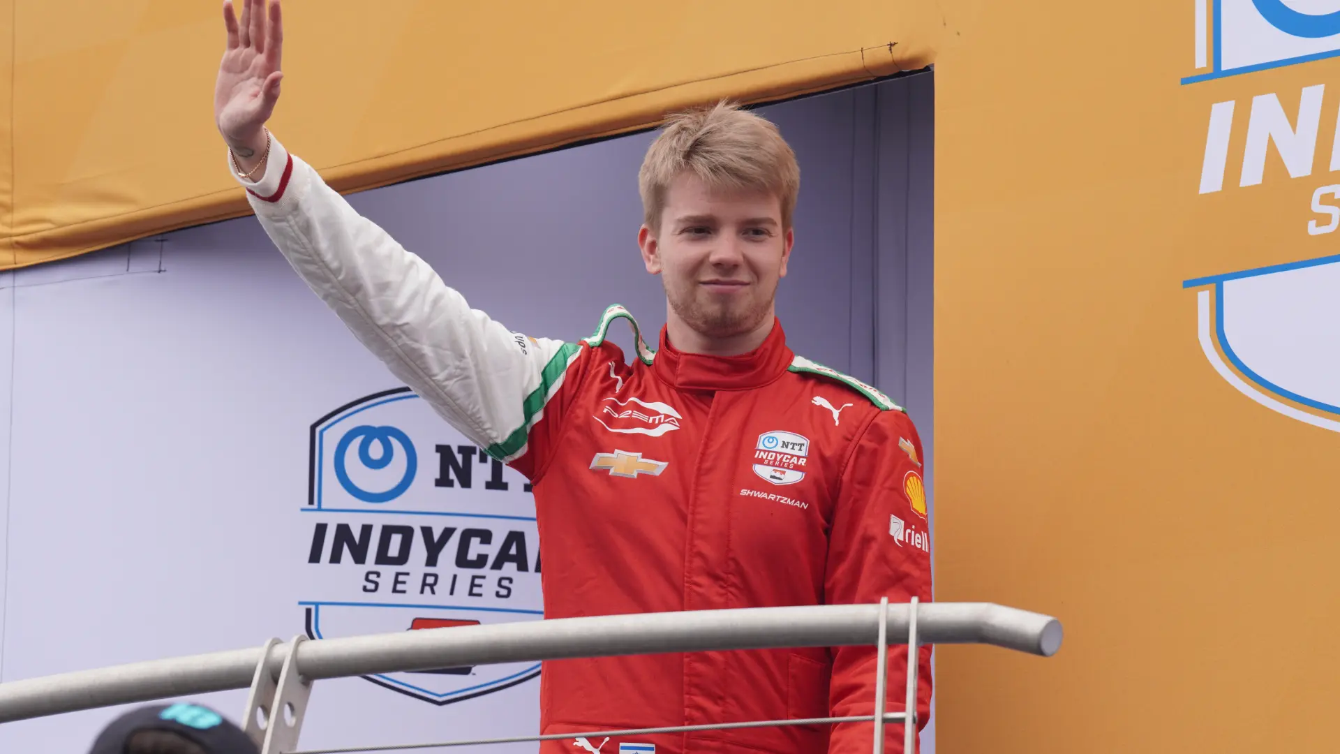 Robert Shwartzman racing for Prema in IndyCar