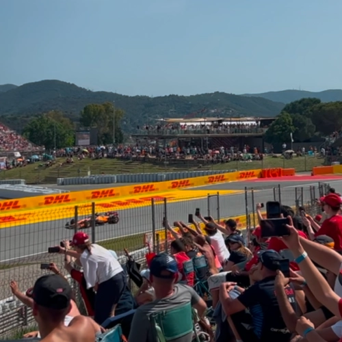 Jack and Elliot's view on race day