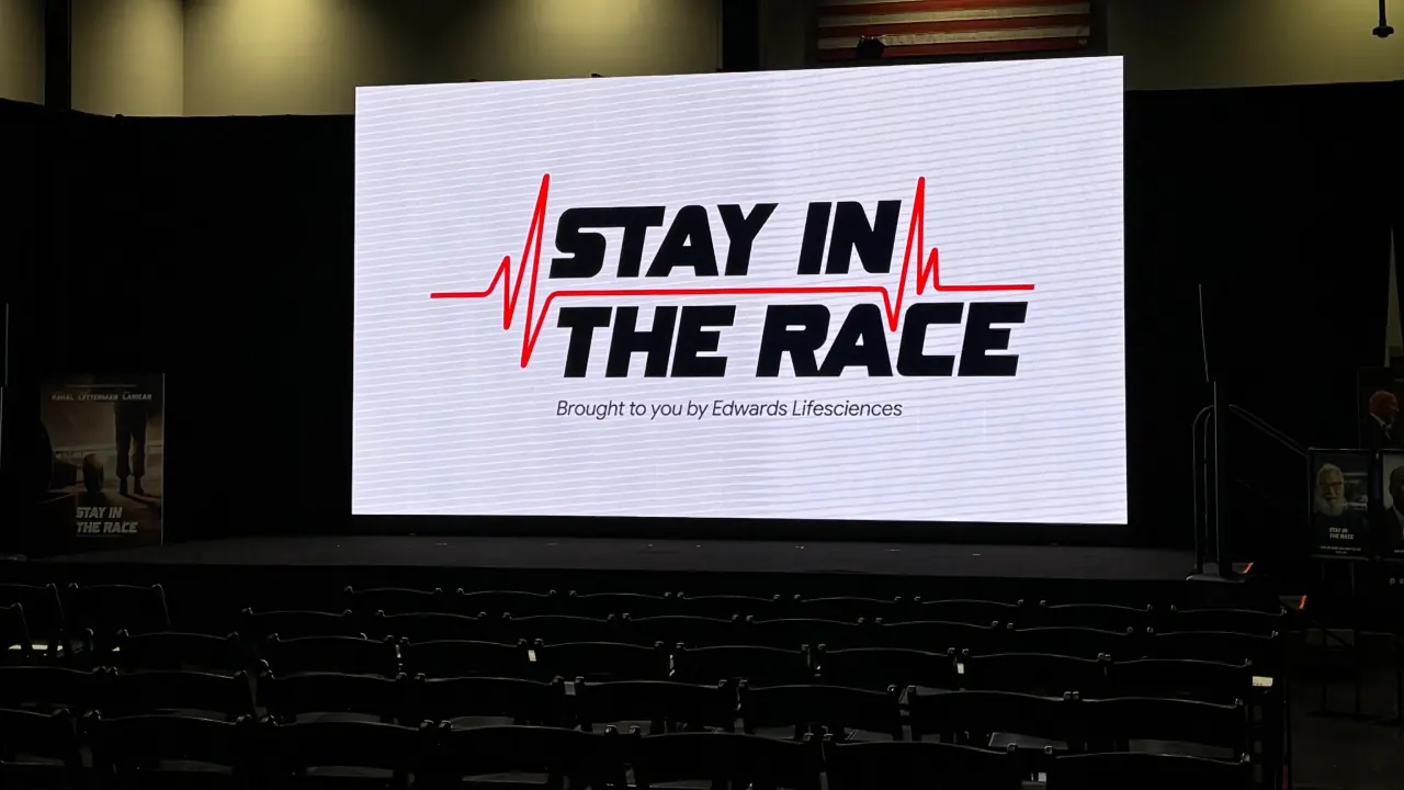 'Stay in the Race' screening at the Graham Rahal Performance Showroom during the Indy 500 race weekend