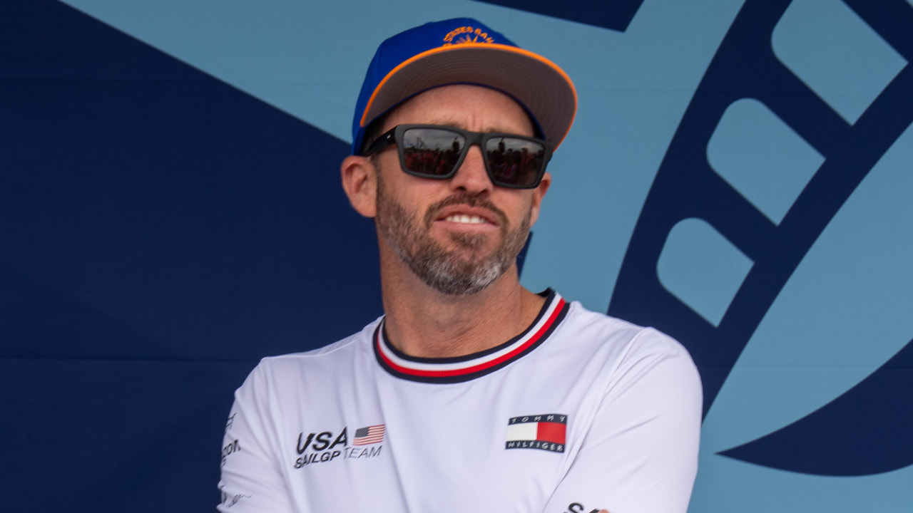 Taylor Canfield, driver for the United States SailGP Team