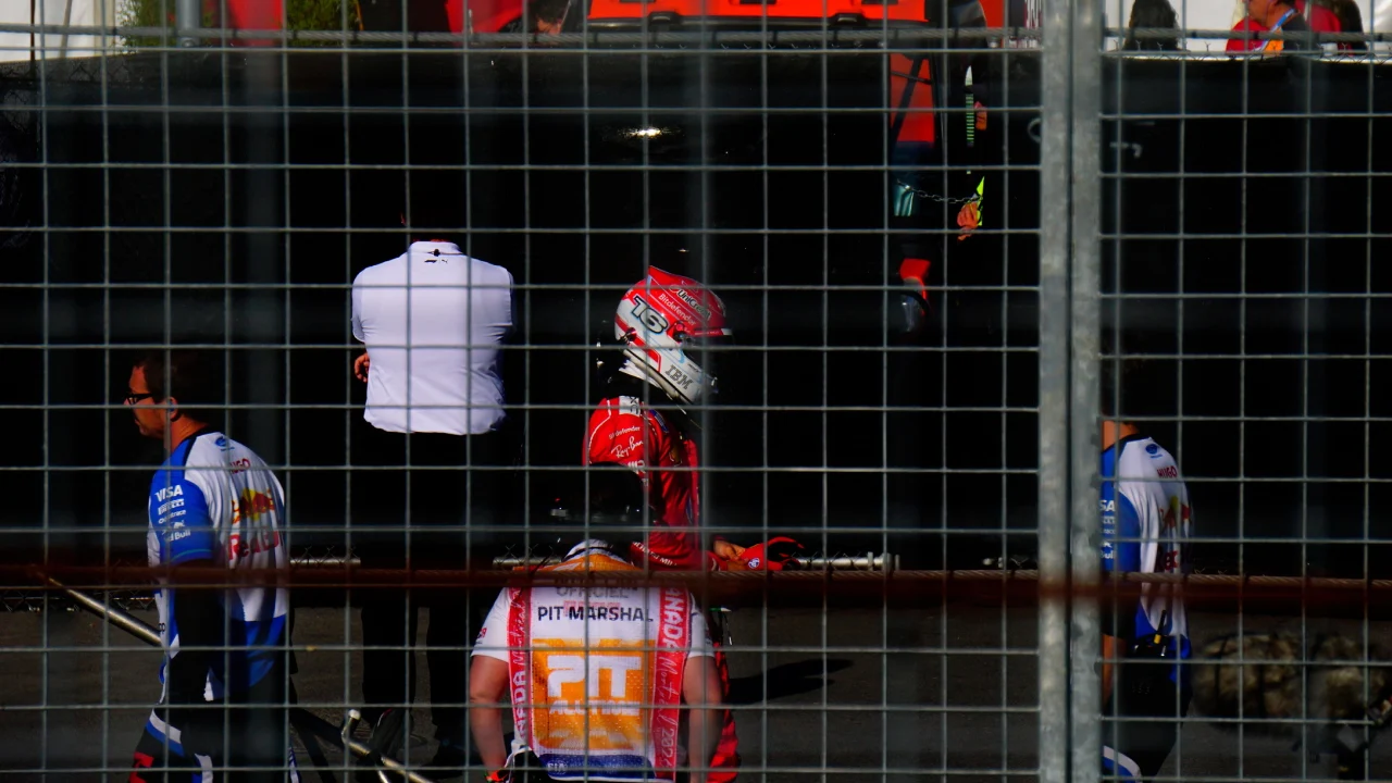 Charles Leclerc after Sprint Qualifying