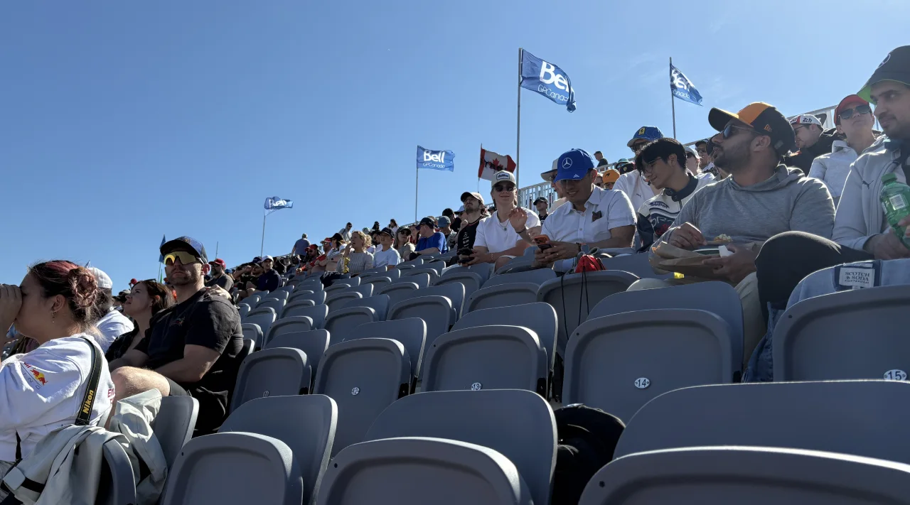 View of Grandstand 1 seating