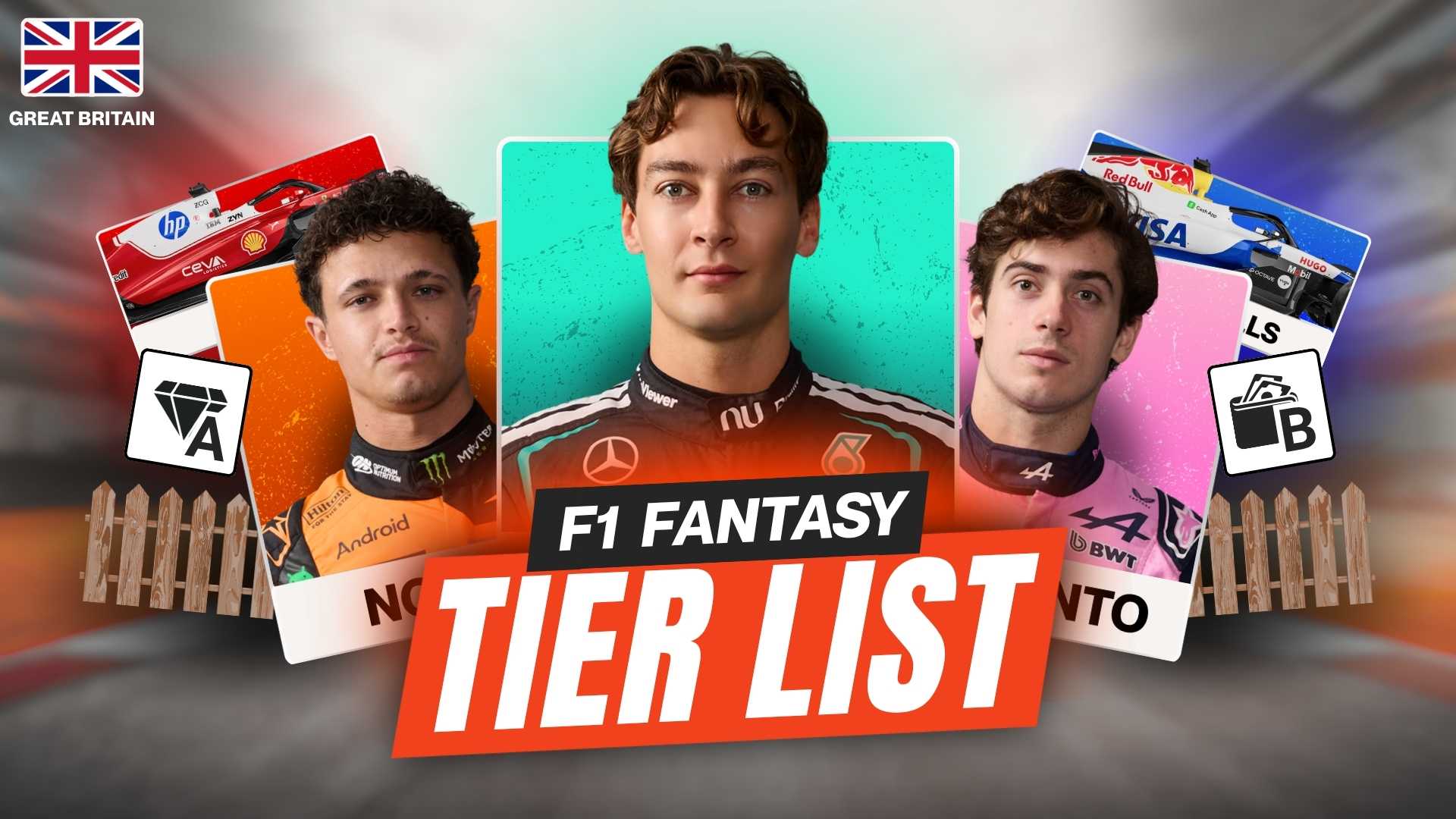 Best and Worst F1 Fantasy Picks for the British Grand Prix