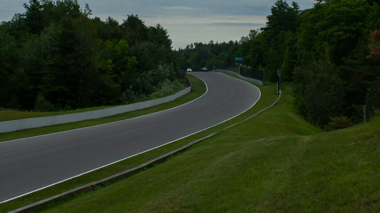 The Mario Andretti Straightaway at CTMP