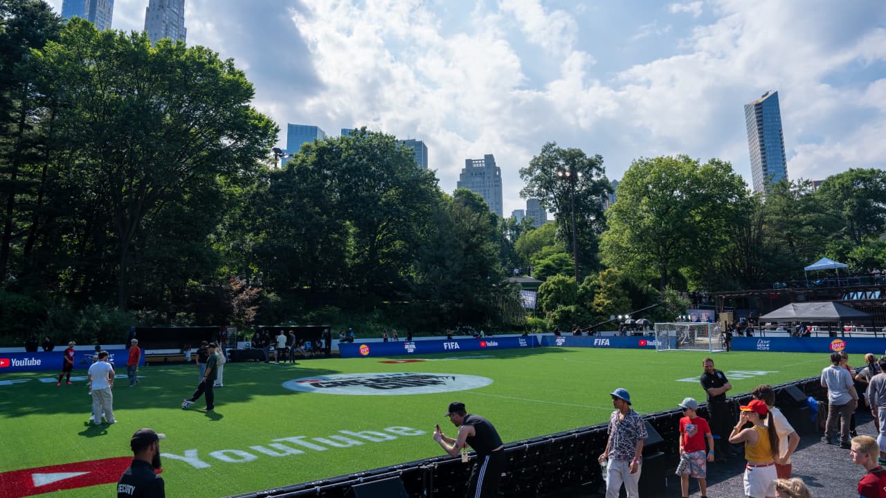 The YouTube FIFA Creator Cup venue