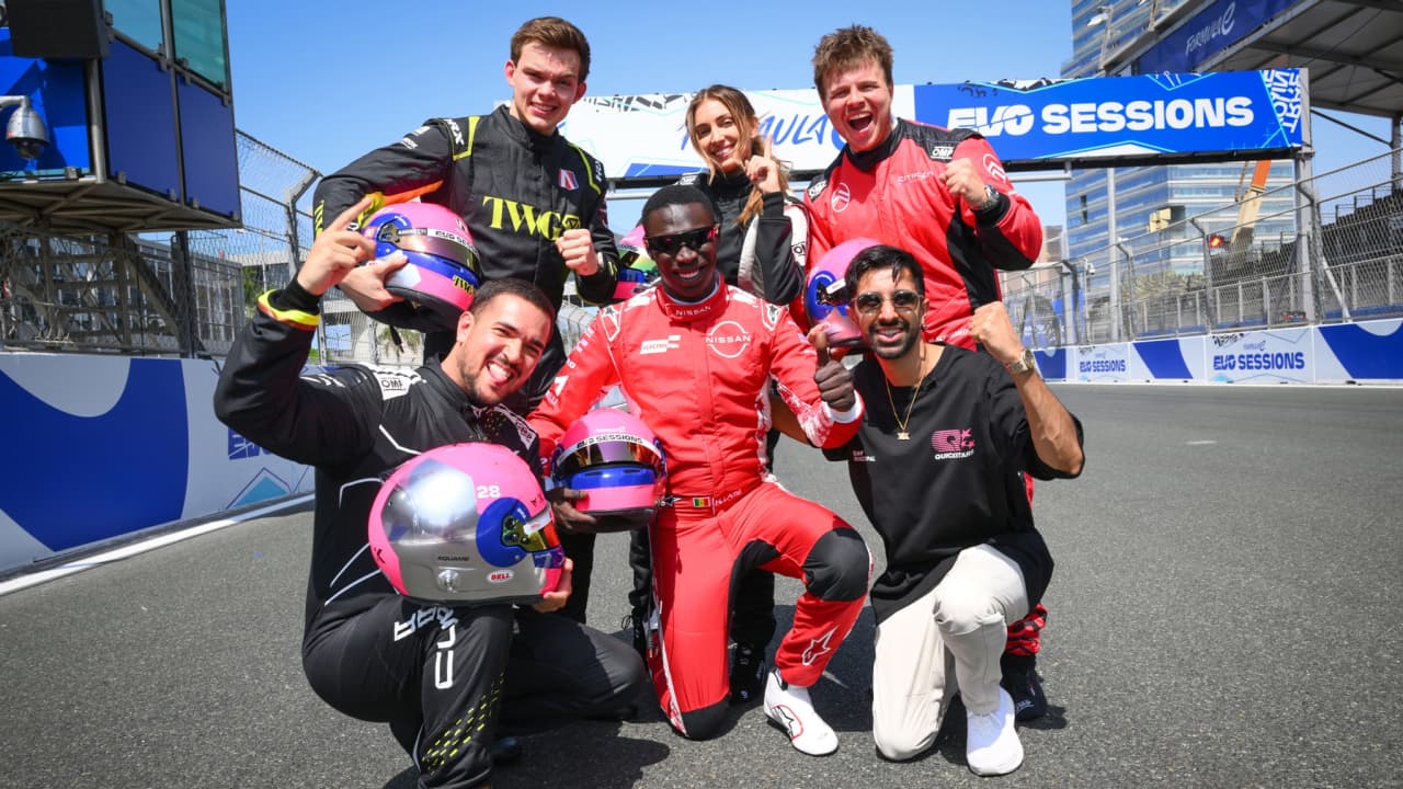 The EVO Sessions Quickstars team (Photo by Simon Galloway/LAT Images)