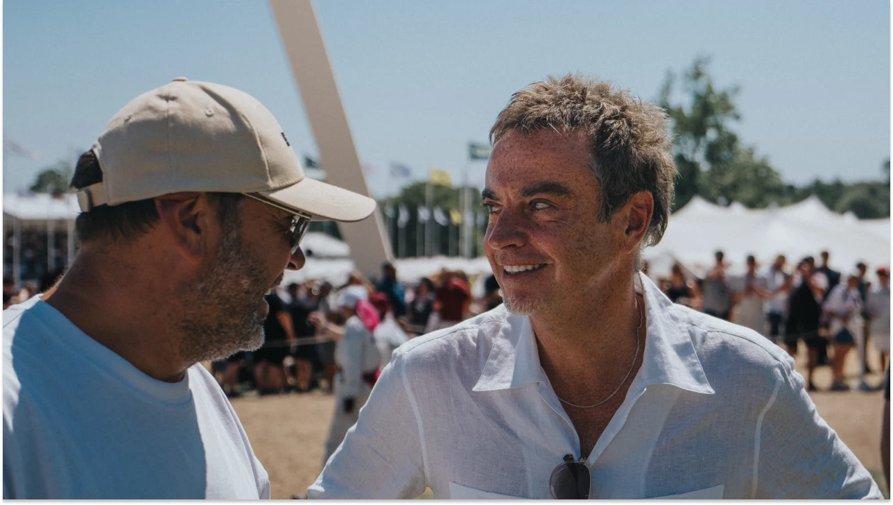 Singer founder Rob Dickinson at the 2026 Goodwood Festival of Speed
