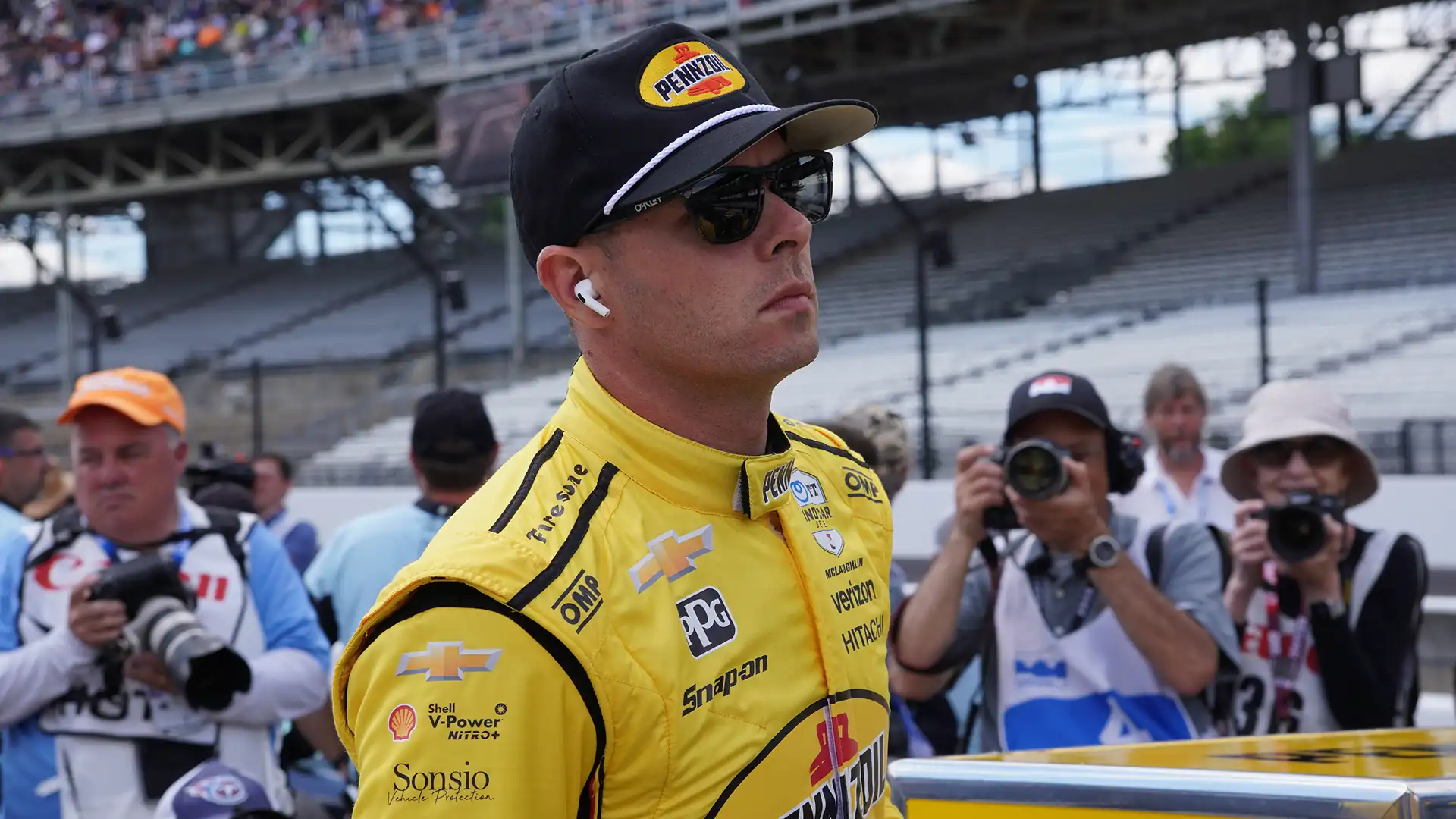 Scott McLaughlin at the 2025 Indianapolis 500