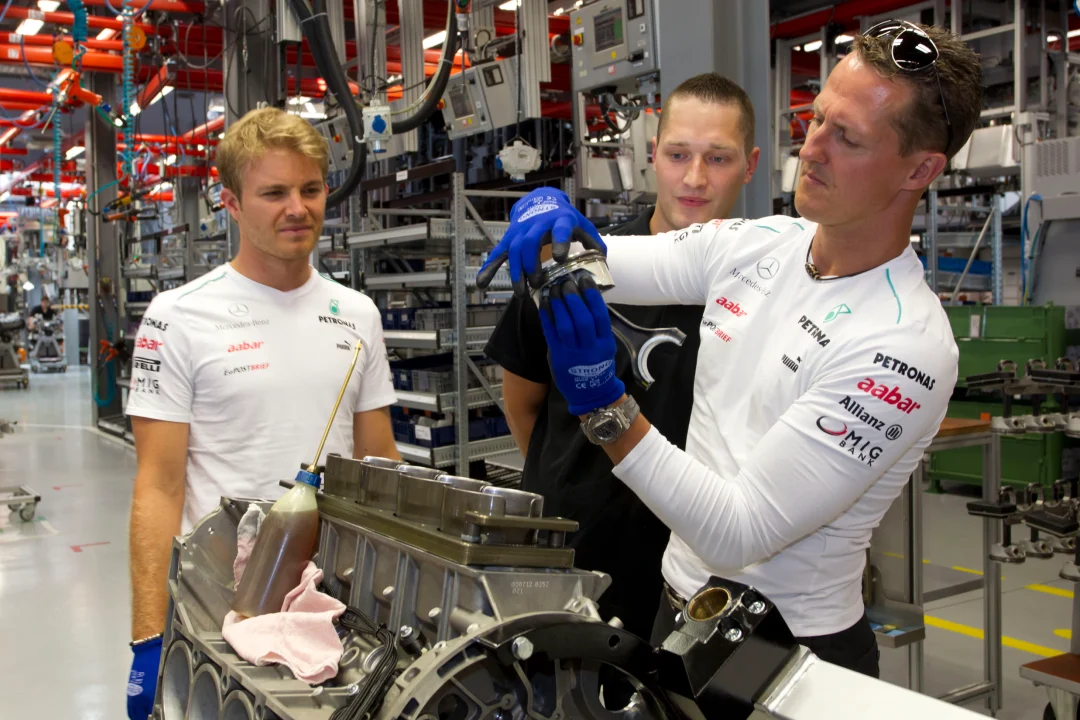 Michael Schumacher at Mercedes