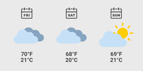 The current weather forecast for the Dutch Grand Prix