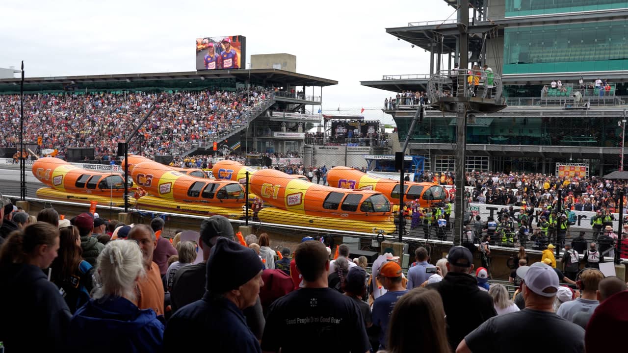 The 2026 Wienie 500 starting grid