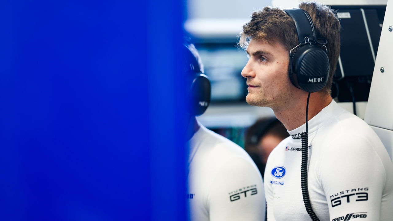 Logan Sargeant racing in WEC (Source: Photo Florent Gooden / DPPI)