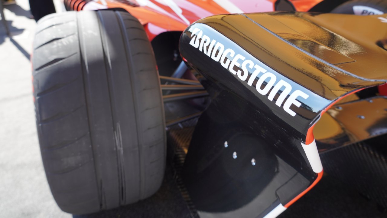 Bridgestone's Potenza Gen4 tires will make their competitive debut this December, for the Jeddah ePrix. (Photo credit: Elizabeth Blackstock/FanAmp)