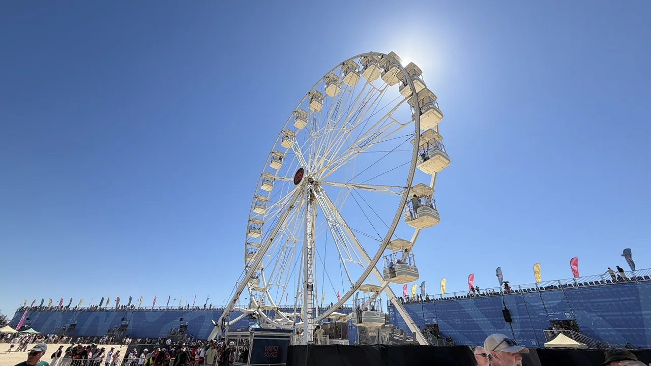 The Ferris wheel at the Madring (Photo: Ric Pacheco/FanAmp)