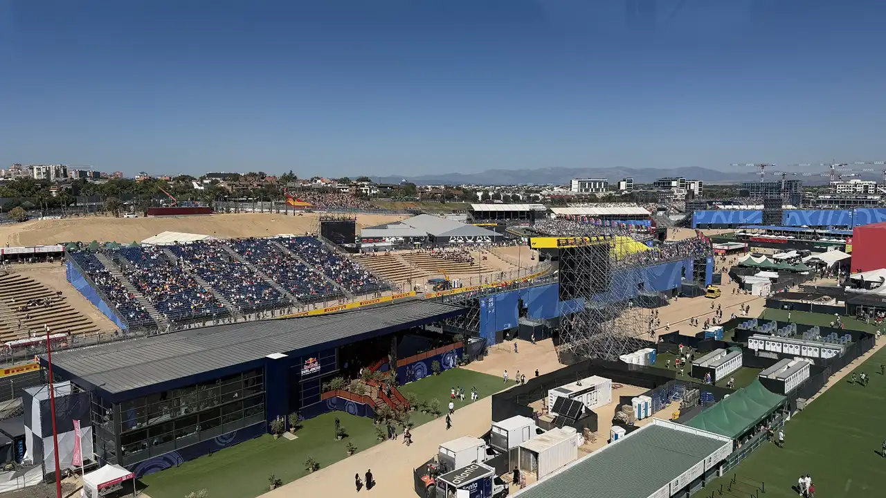 The Madring as seen from the Ferris wheel (Photo: Ric Pacheco/FanAmp)
