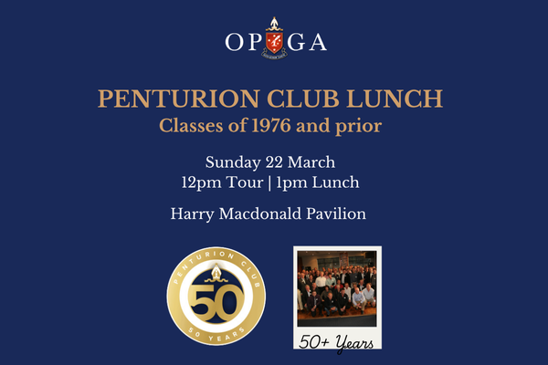 Penturion Club Lunch - (Classes of 1976 and prior)