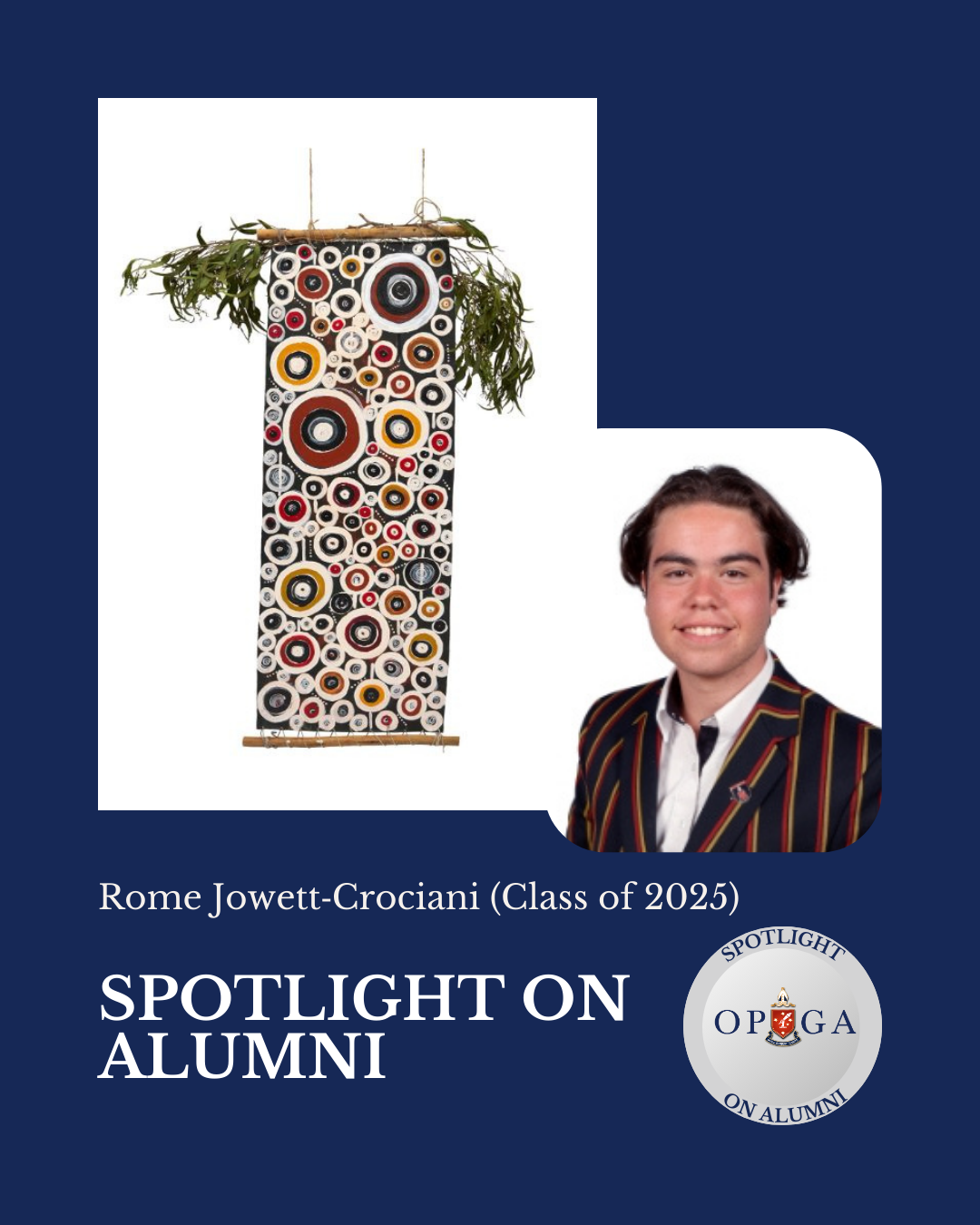 Spotlight on Alumni - Rome Jowett‑Crociani (Class of 2025)
