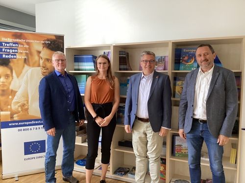 Besuch im Europe Direct Ingelheim