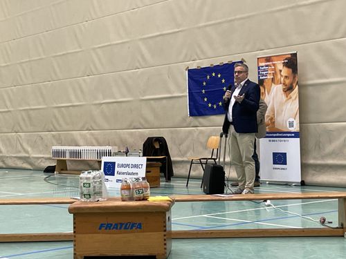 Europafrühstück mit 150 Schüler:innen