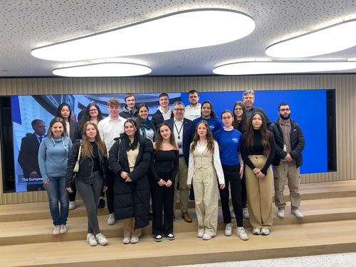 Europaschule RLP zu Gast im EP