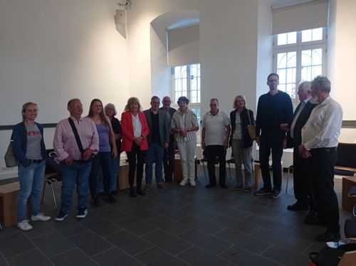 Europa auf der Genovevaburg in Mayen